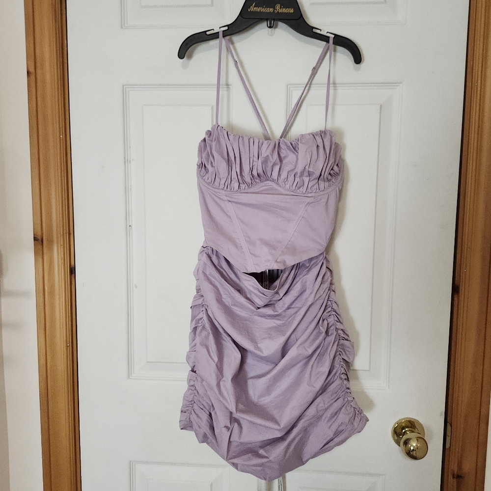 Mistress Rocks Lilac Mini Dress - Picture 5 of 16